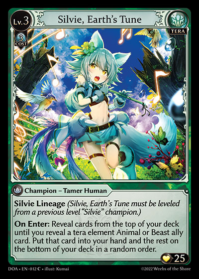 Silvie, Earth's Tune