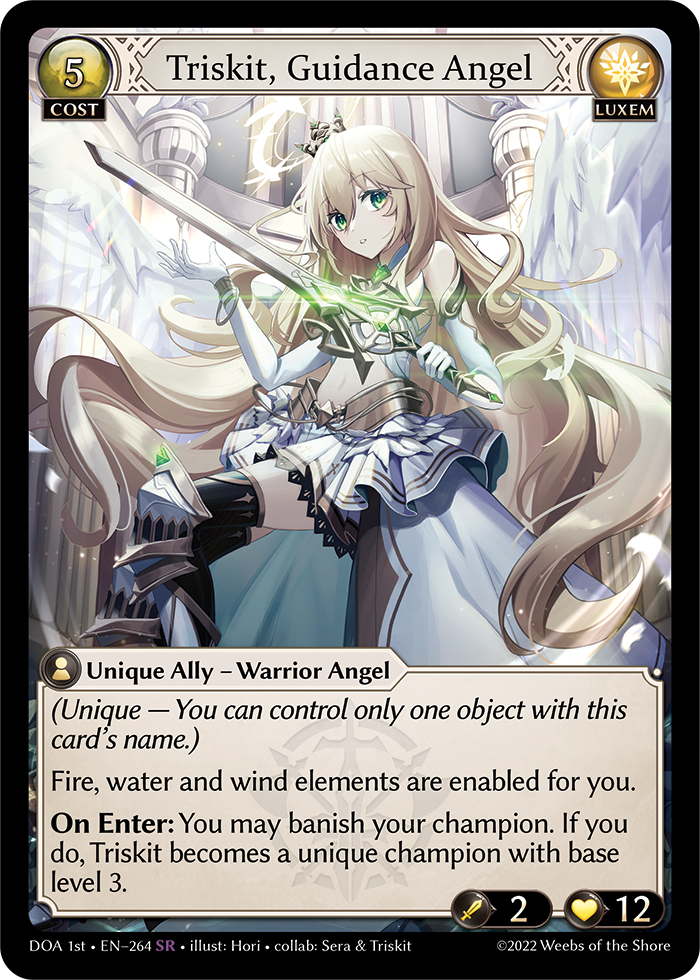 Triskit, Guidance Angel