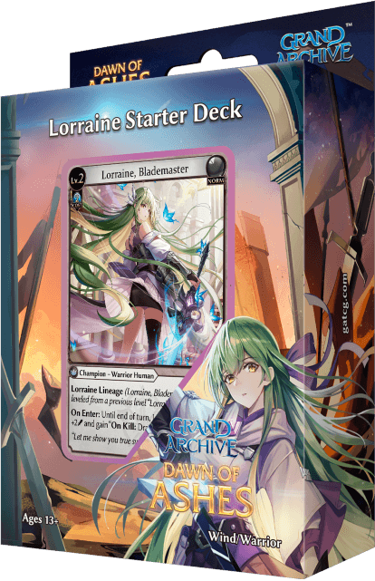 Dawn of Ashes Lorraine Starter Deck product image.