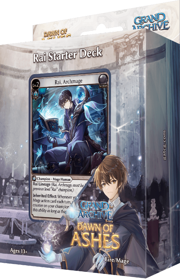 Dawn of Ashes Rai Starter Deck product image.